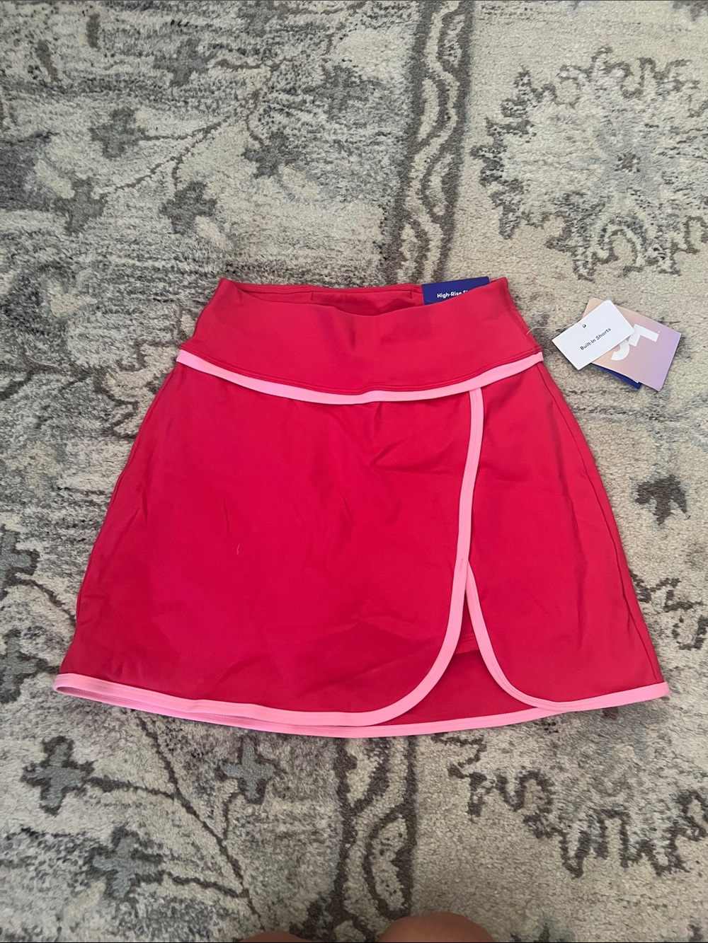 JoyLab Pink Athletic Mini Skirt